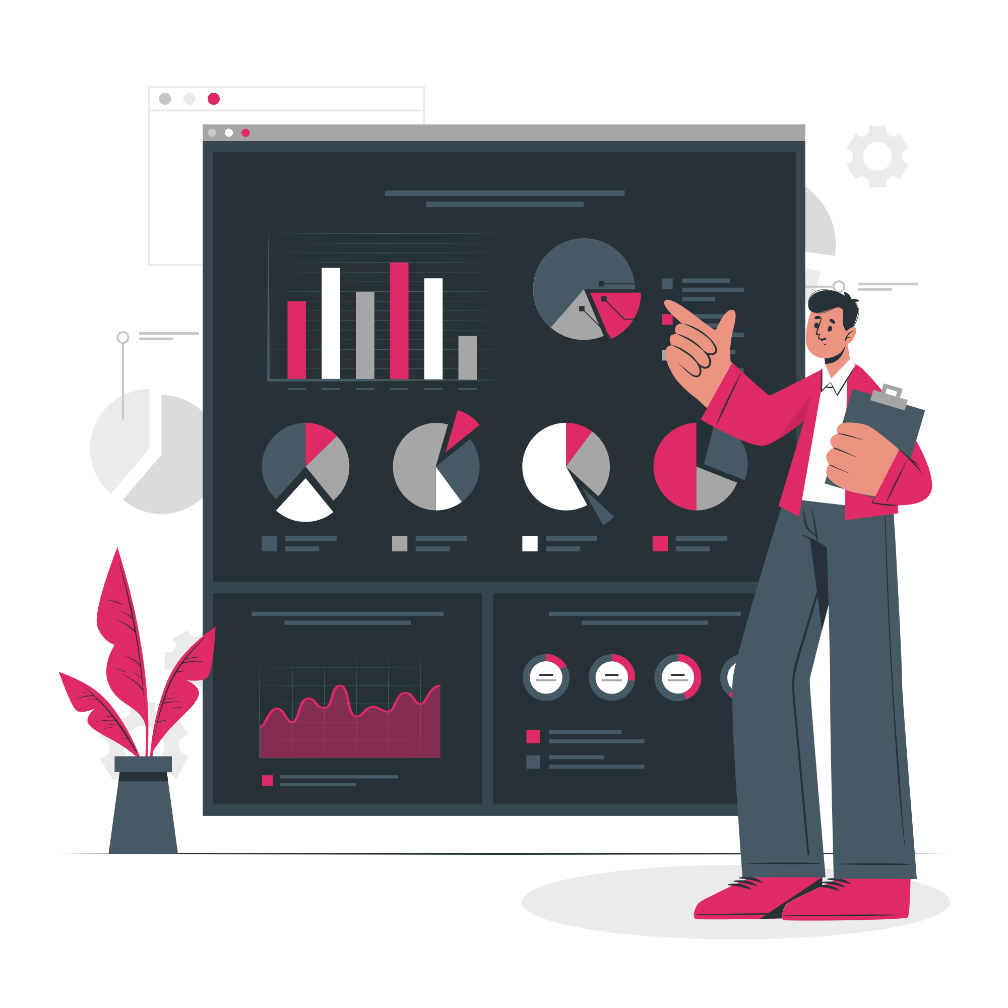 HisabPrime smart dashboard for inventory and financial management tracking
